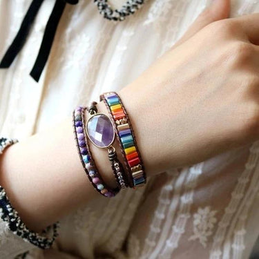 Liberal Amethyst Wrap Bracelet-Your Soul Place